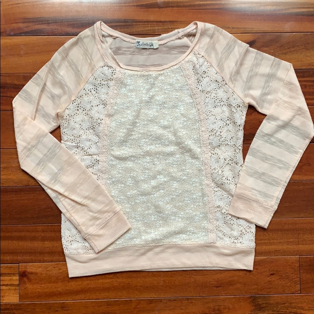 Spoiled scoop neck sweater